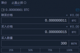 Bit-Z交易所如何使用止盈止损单？